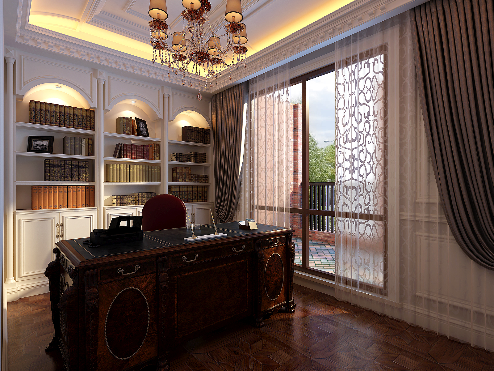 北京别墅装修案例--鲁能七号院_北京市装修论